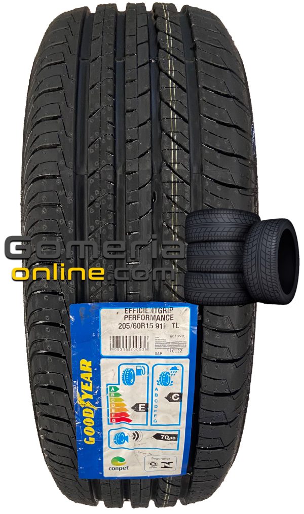 Efficient Grip Performance Goodyear 205/60/15 91H