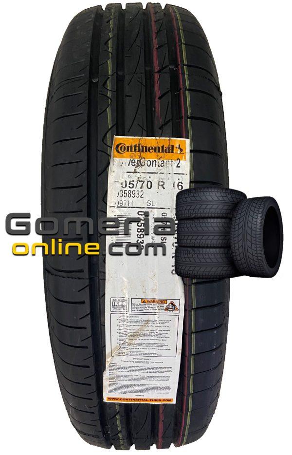 Continental ContiPowerContact 2 205/70/16 97H