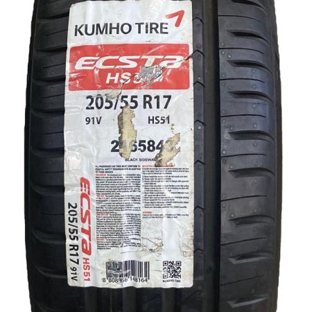 Kumho Tire ECSTA HS51 205/55/17 91V